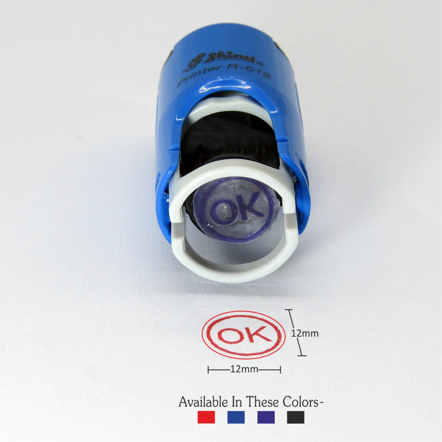 Premium-quality Round Self Inkers Logo Stamps