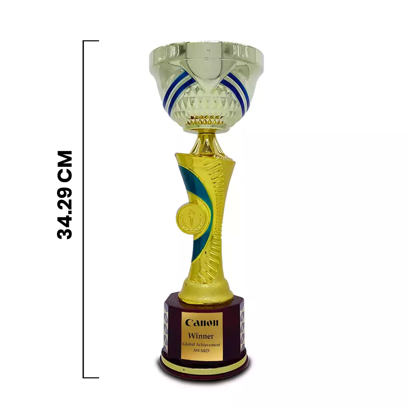 Prestigious Golden-plated Victory Trophies Img 2