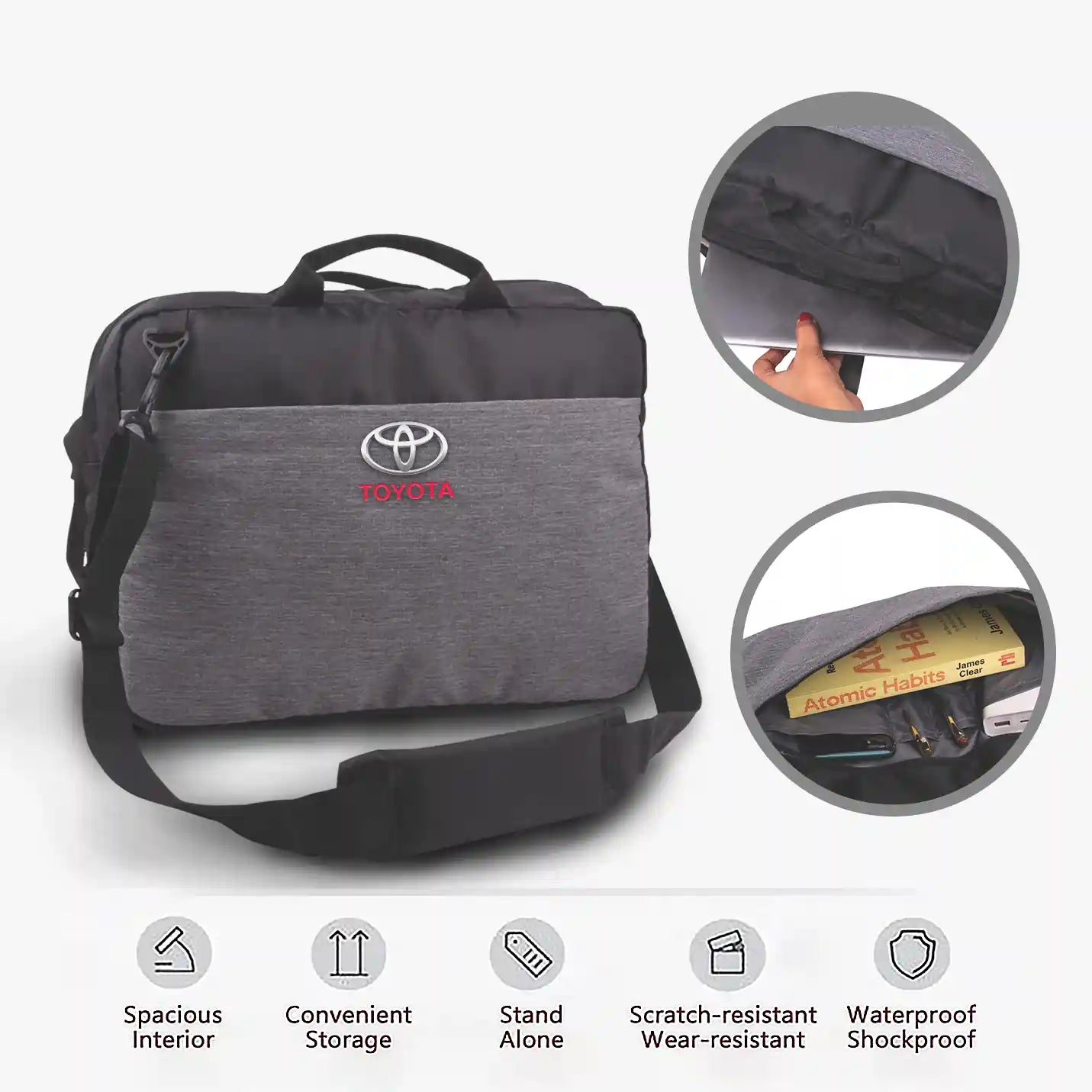 Top-notch Convertible Sling Laptop Bag / Backpack Img 2