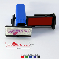 Premium-quality Self-inking Pocket Stamp