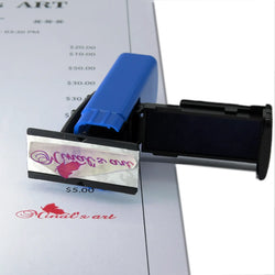 Premium-quality Self-inking Pocket Stamp