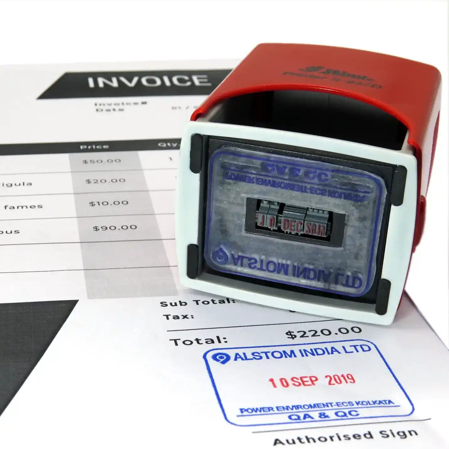 Best-QualitySelf Inking Dater Rubber Stamps