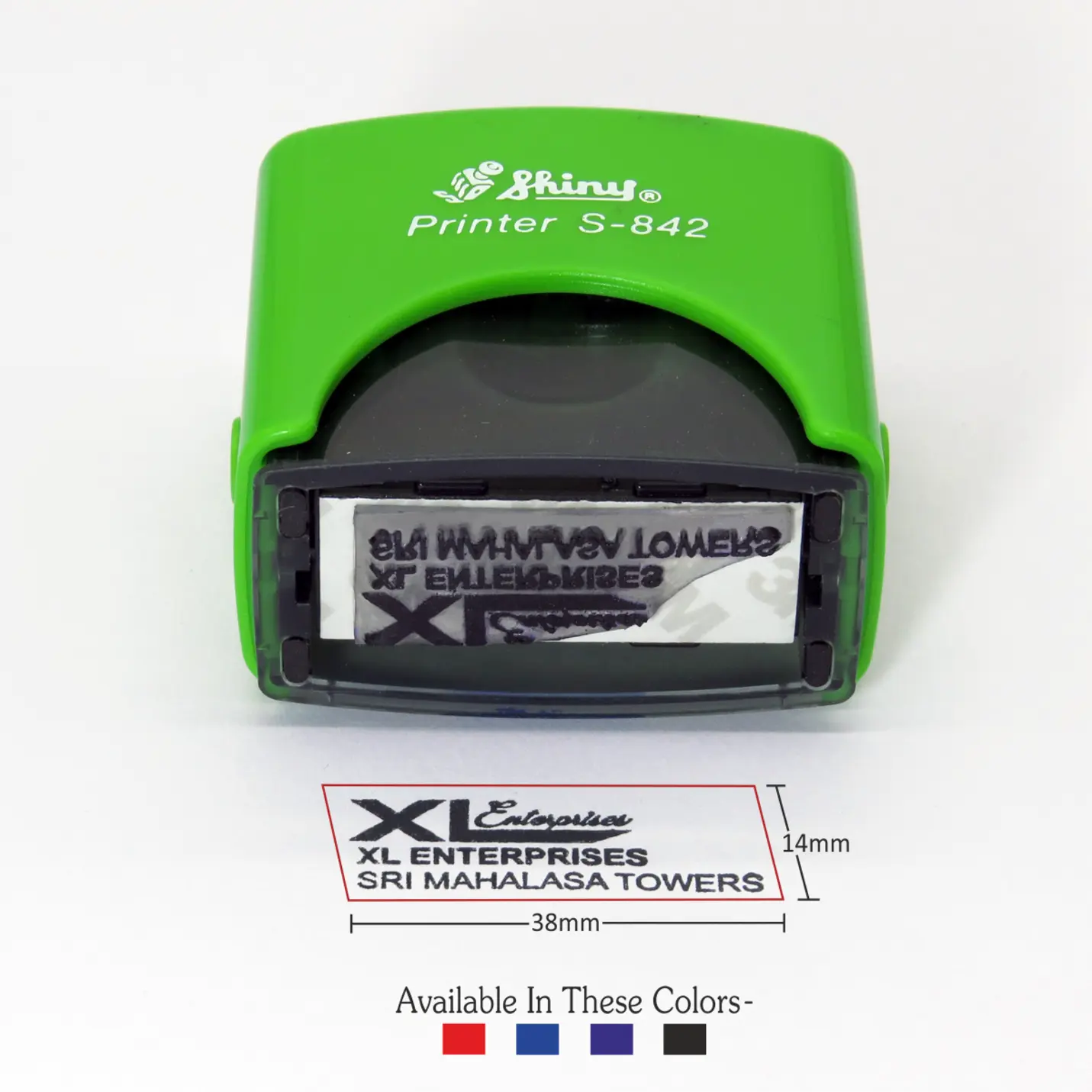 Classic Self-inking Logo Rubber Stamp