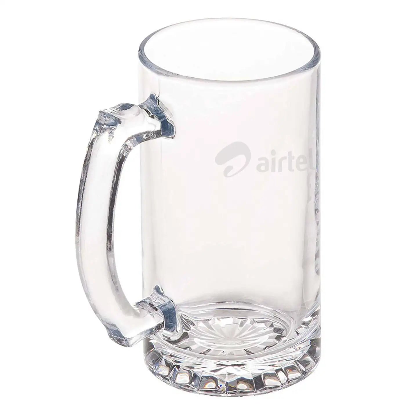 Exquisite Sand Carved Beer Glass