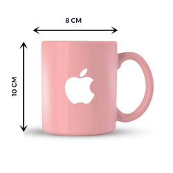 High-Quality Sand-carved Ceramic Pink Mugs