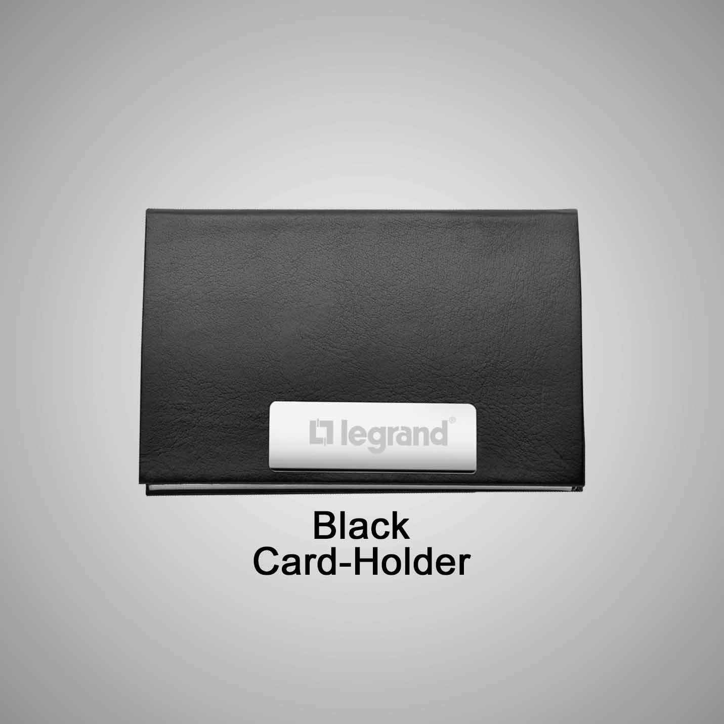 Premium 3 in 1 Black Pen, Keychain & Cardholder Combo Gift Set Img 3