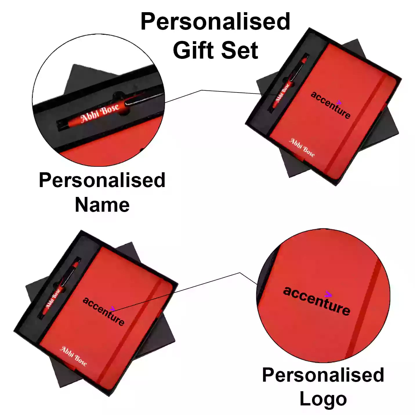 Best-Quality Blue Pen & Diary Combo Gift Set Img 4