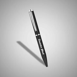 Exquisite Black Metal Pen & A5 Size Notebook Combo Gift Set