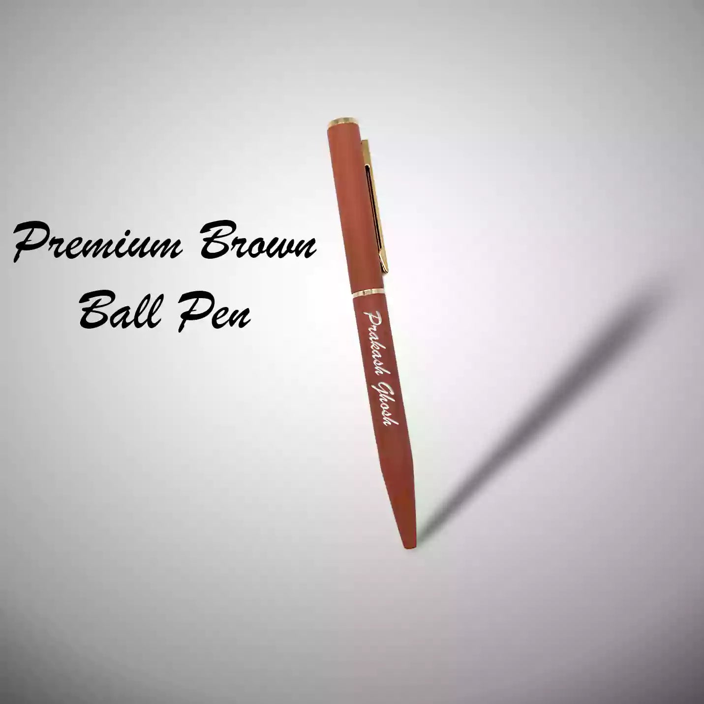 Top-Notch Horizontal Brown Pen & Cardholder Combo Gift Set Img 3