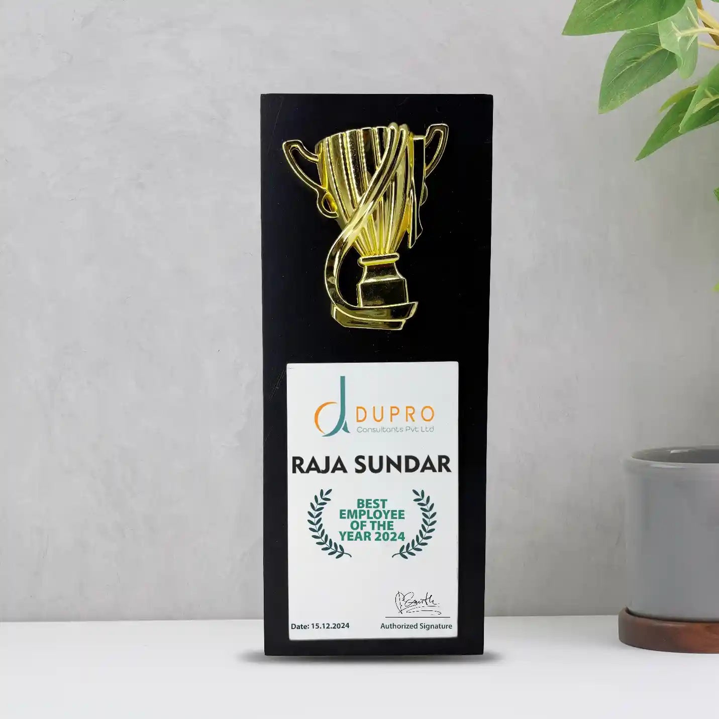 Custom Wooden and Metal Trophies