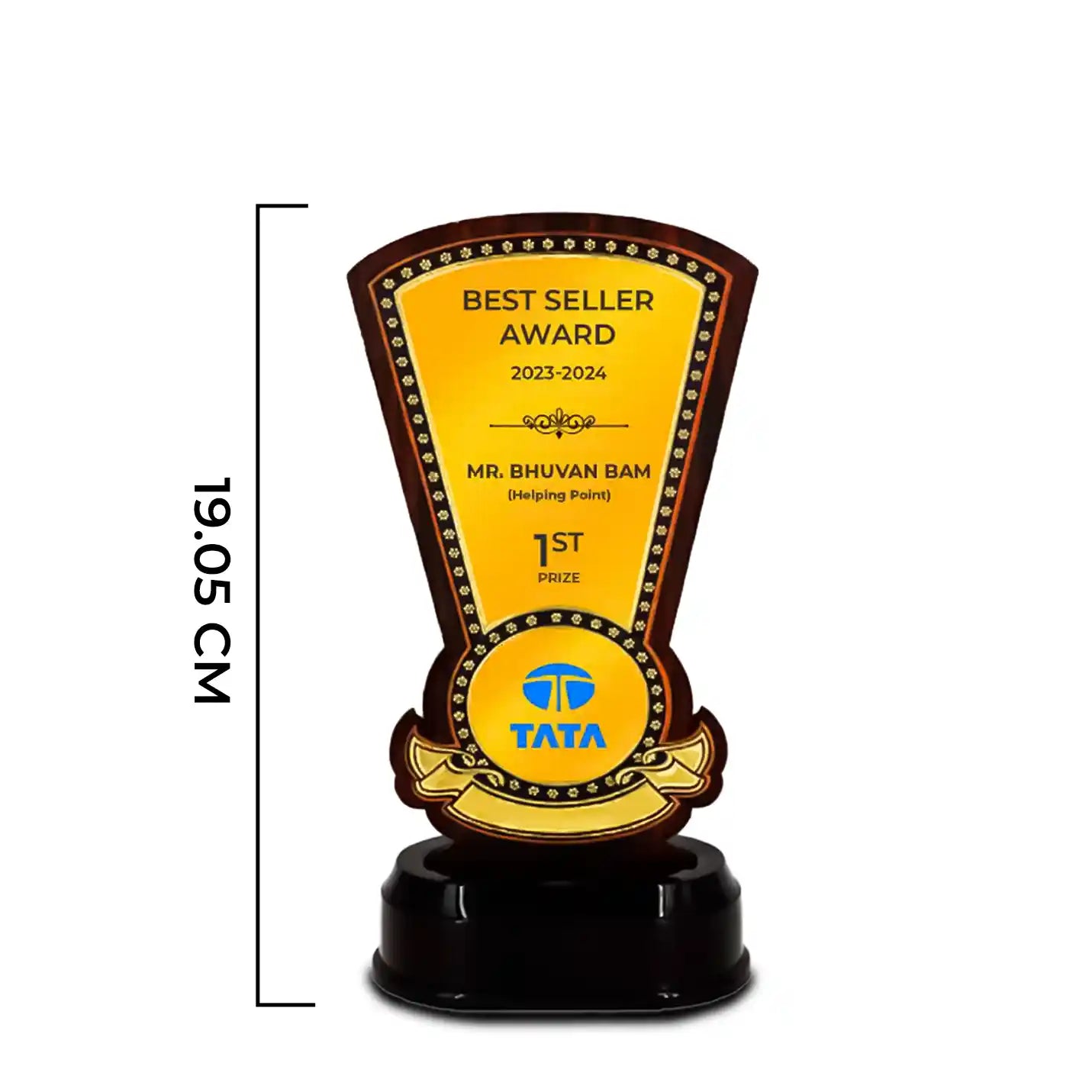 Top-Notch Victory Tapered-shield Trophy