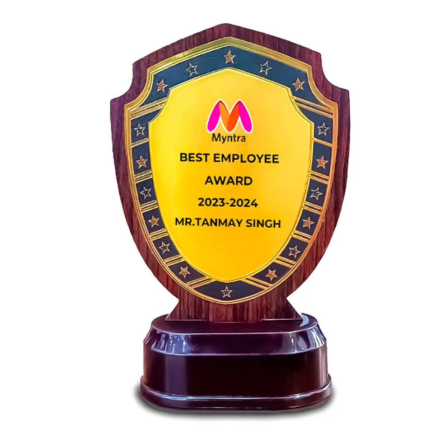 Top-tier Elegant Achievement Shield Trophy