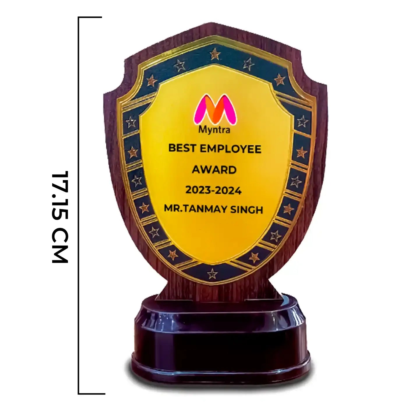 Top-tier Elegant Achievement Shield Trophy