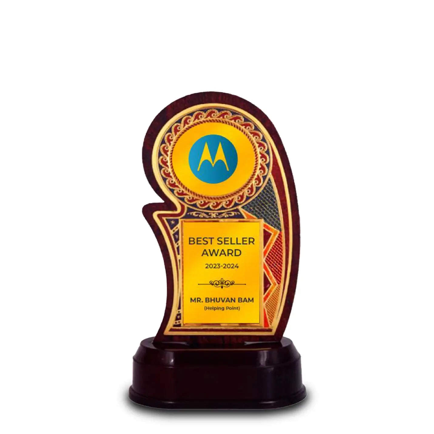 Best-Quality Crescent Achievement Trophy