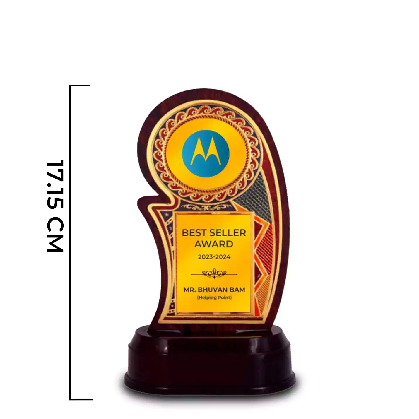 Best-Quality Crescent Achievement Trophy