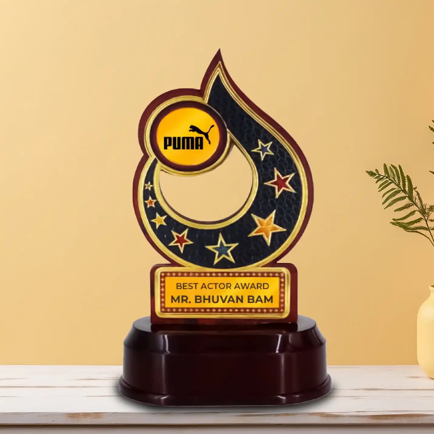 Premium Drop-Shaped Achievement Trophy 