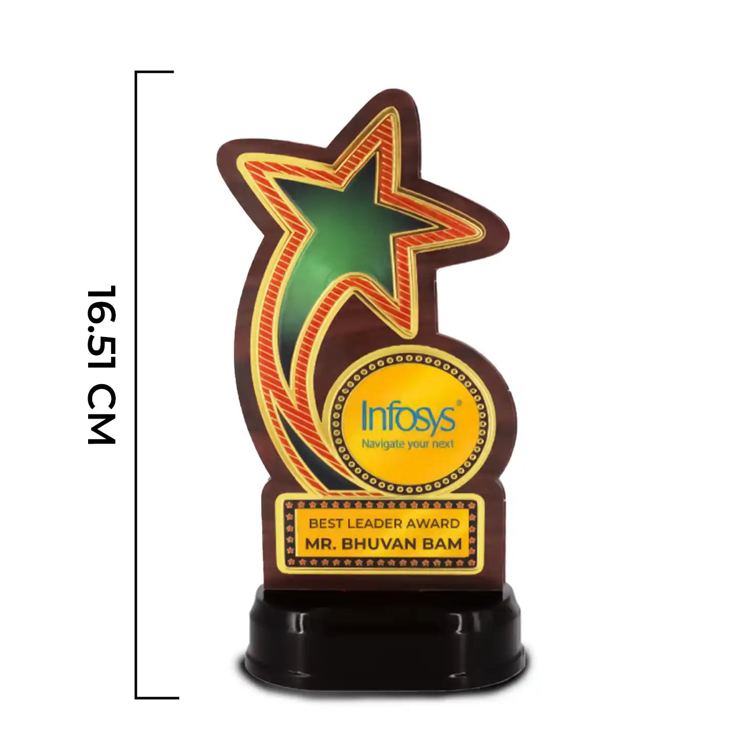 Top-notch Excellence Star Trophy