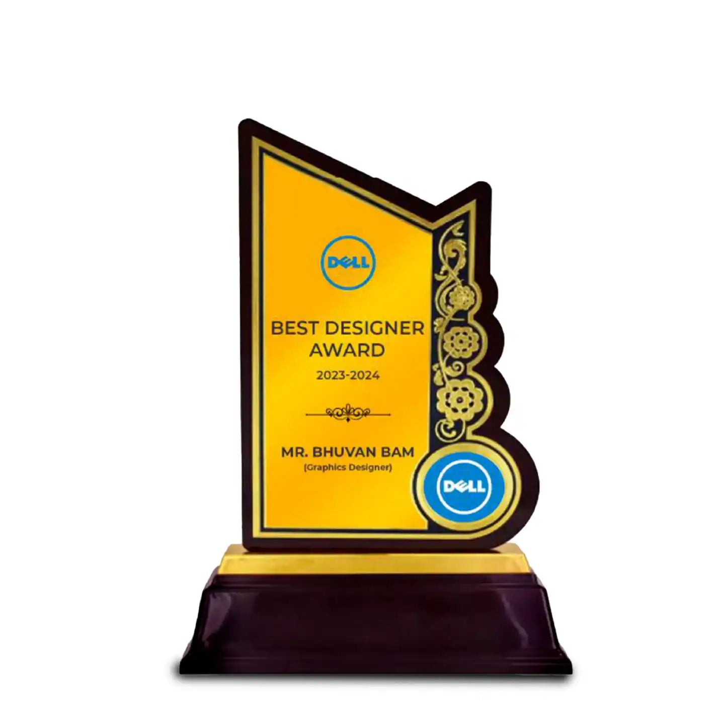 Top-notch Asymmetrical Shield Trophy