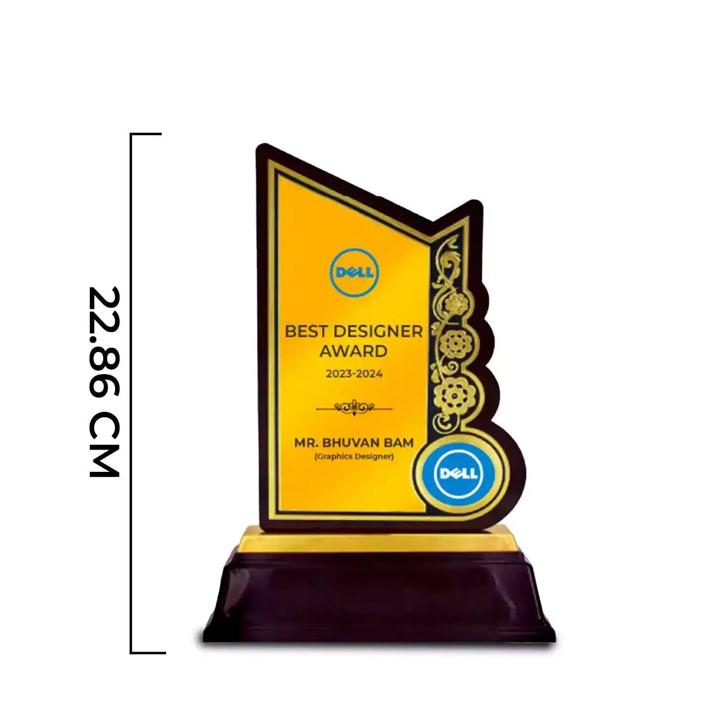 High-Quality Asymmetrical Shield Trophy