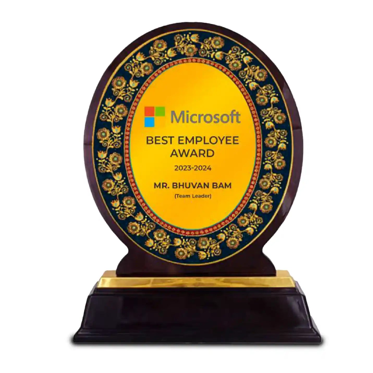 Top-tier Premium Victory Oval Trophy 