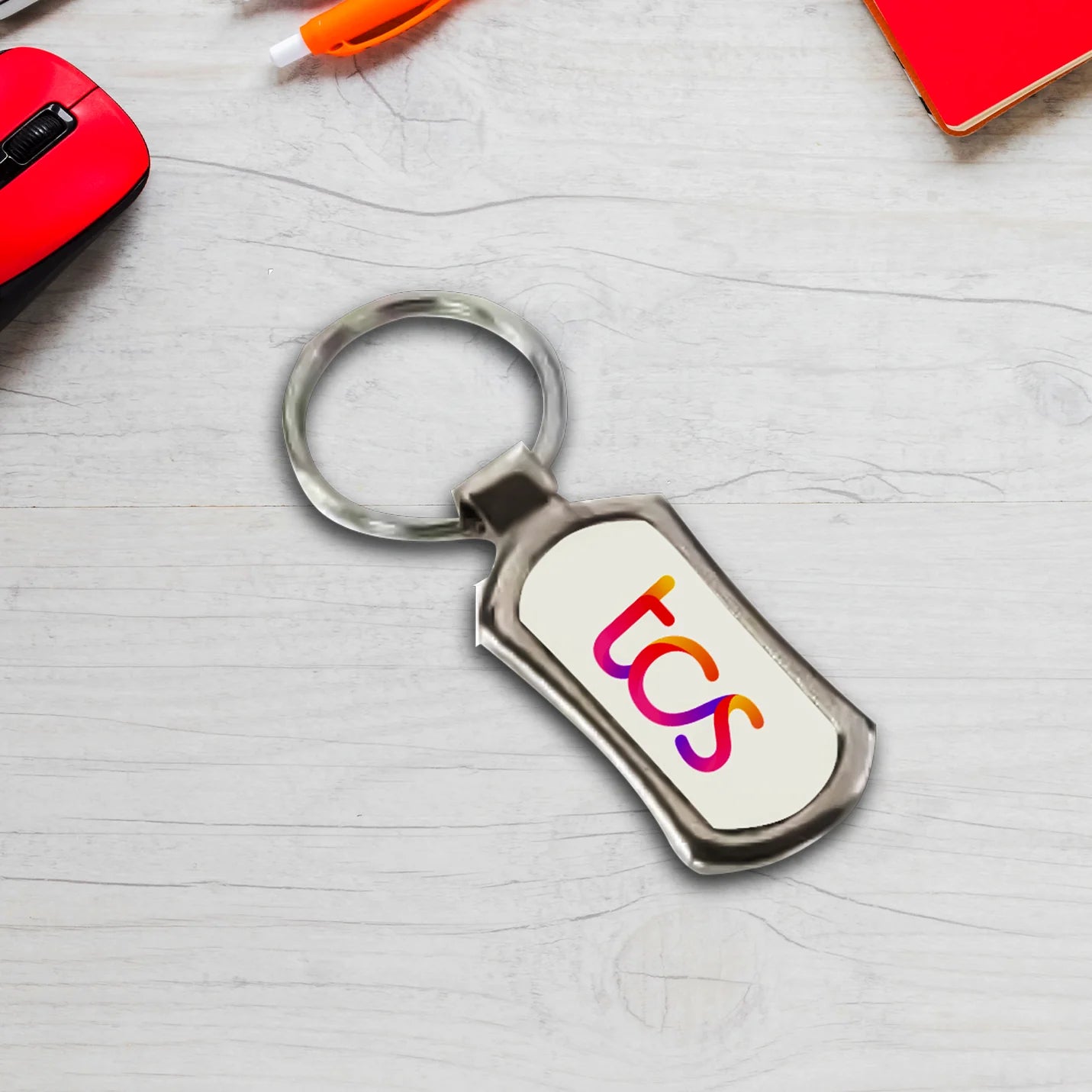 Metal Engraved Key Ring