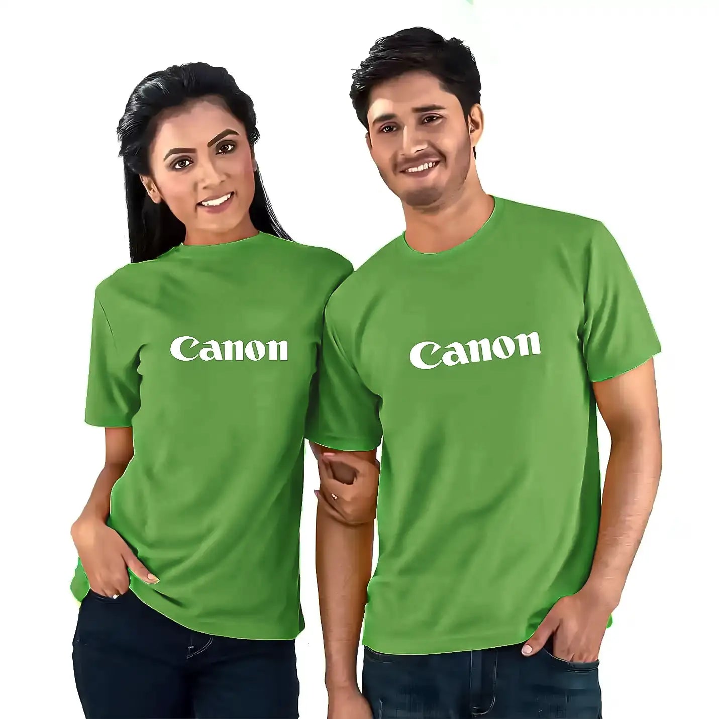 Green Personalised corporate t-shirt